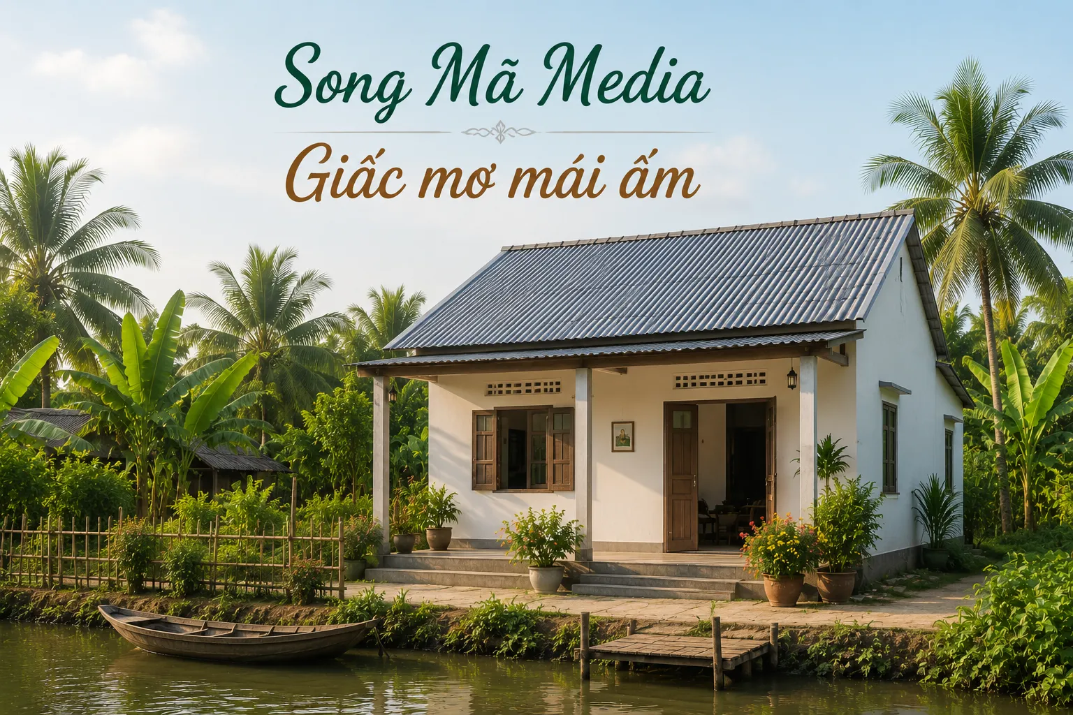 Đồng hành cùng bà con miền Tây xây Giấc mơ mái ấm Song Mã thực hiện hóa Giấc mơ mái ấm