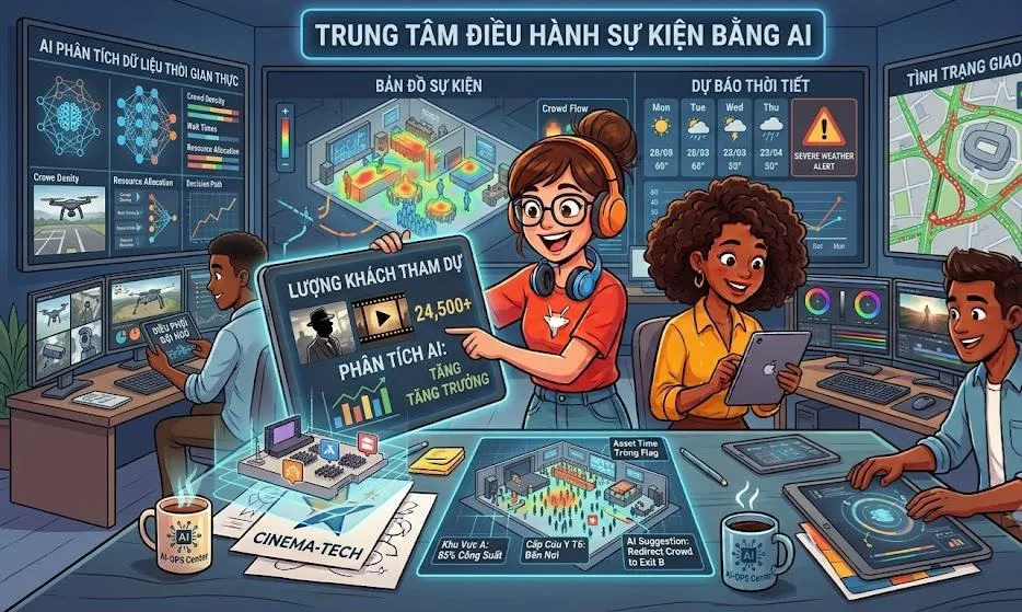 AI giúp tối ưu hóa sự kiện AI giúp tối ưu hóa sự kiện